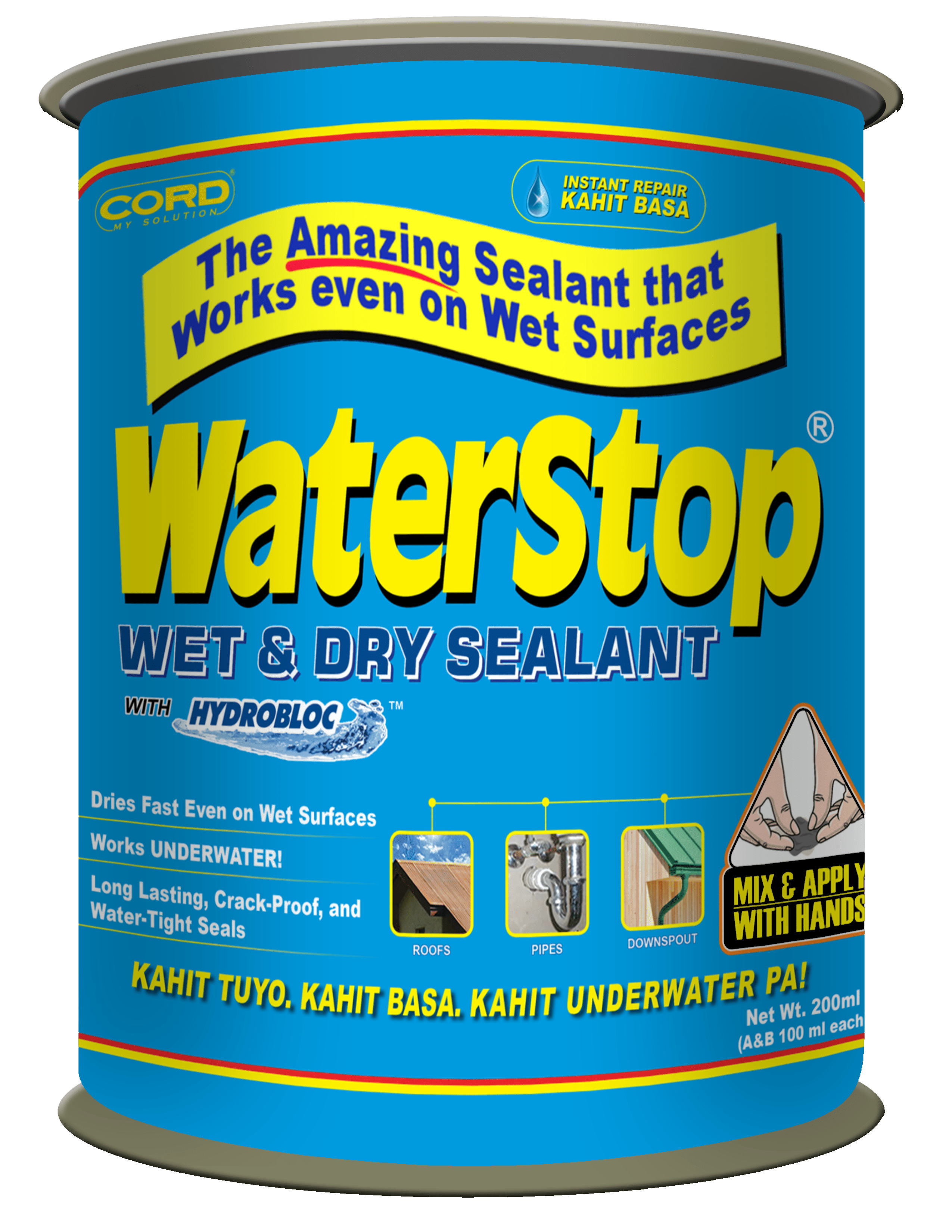 WaterStop Can